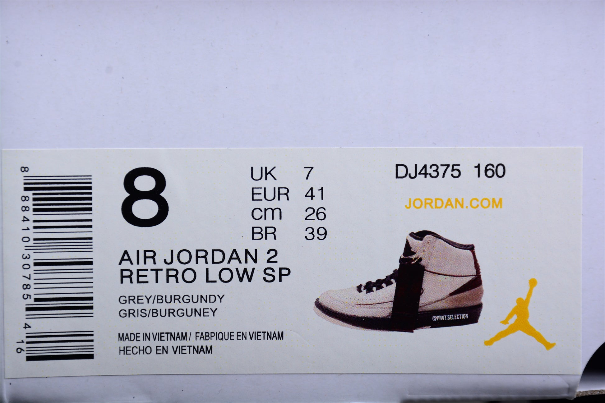 Union x Air Jordan 2 "Grey Fog shoes  braveps