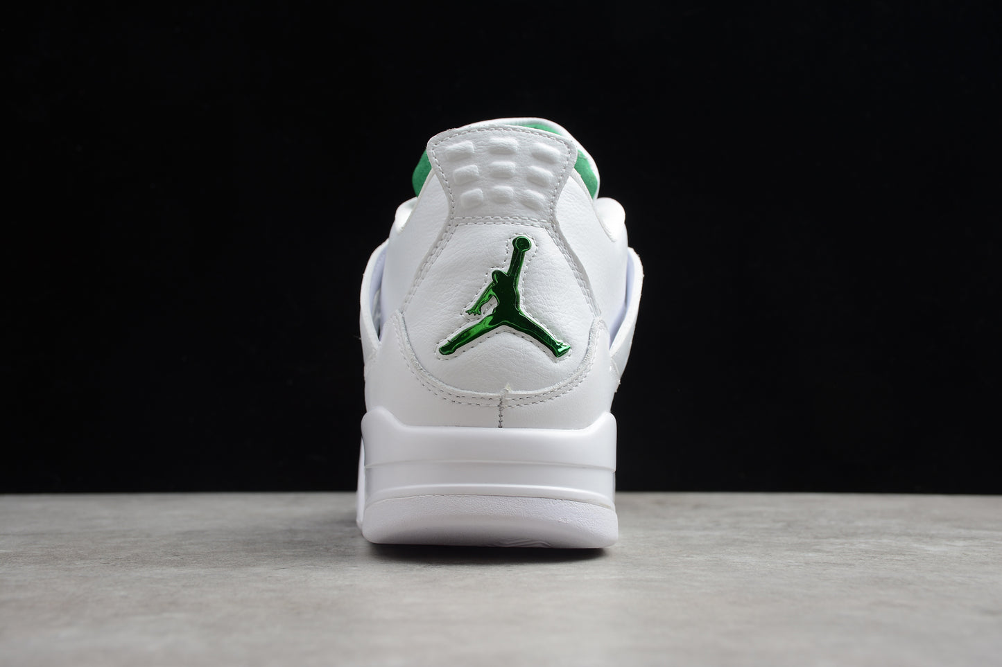 R38 Air Jordan 4 White Green Shoes braveps