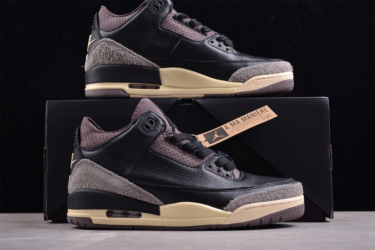 Air Jordan 3 Retro "Black" Shoes braveps