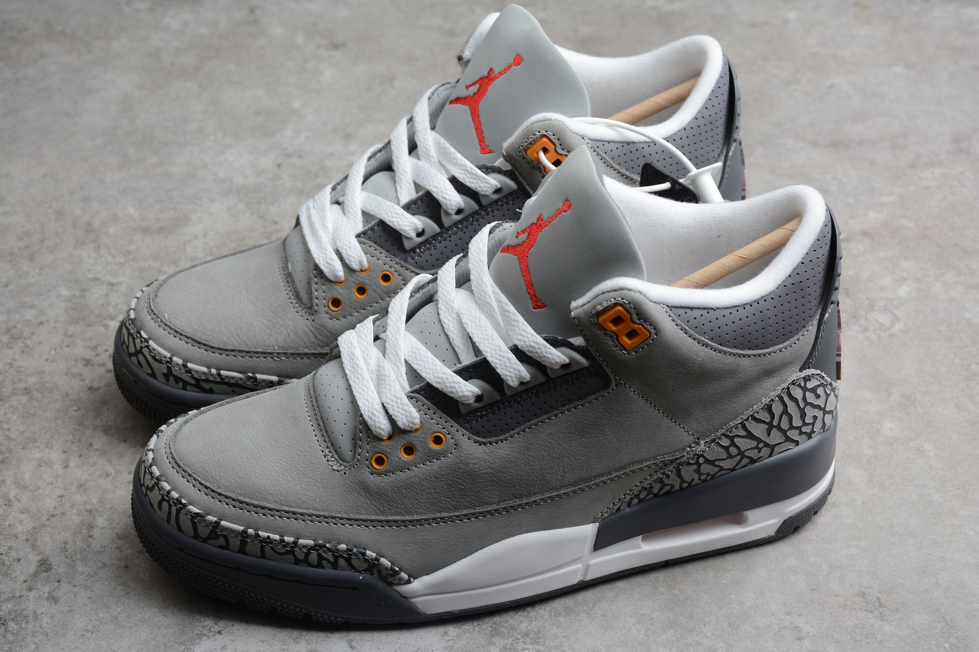 R38 Air Jordan 3 "Cool Grey" Grey Shoes braveps