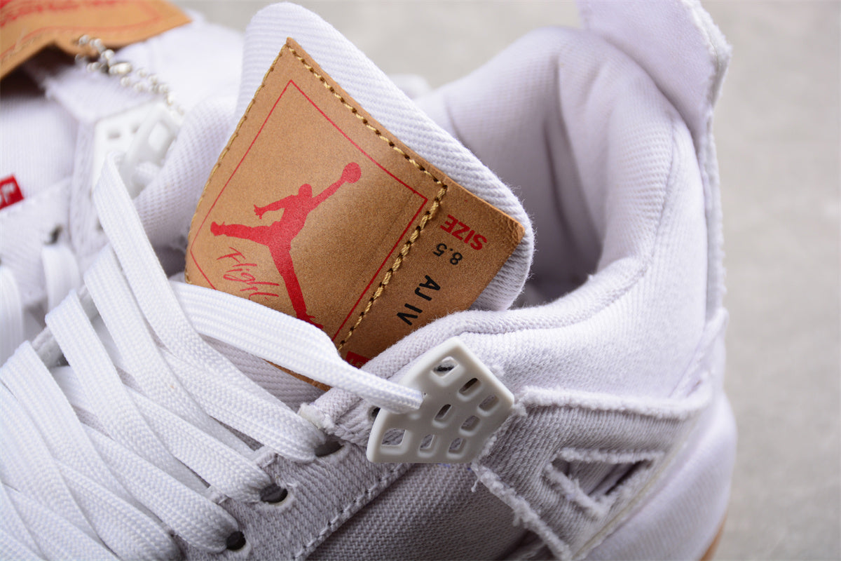 Levi's x Air Jordan 4 Denim Shoes braveps