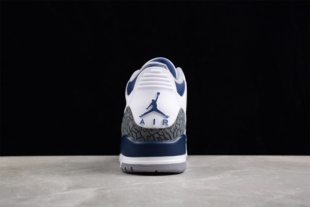 Air Jordan 3 Retro "Midnight Navy" Shoes braveps