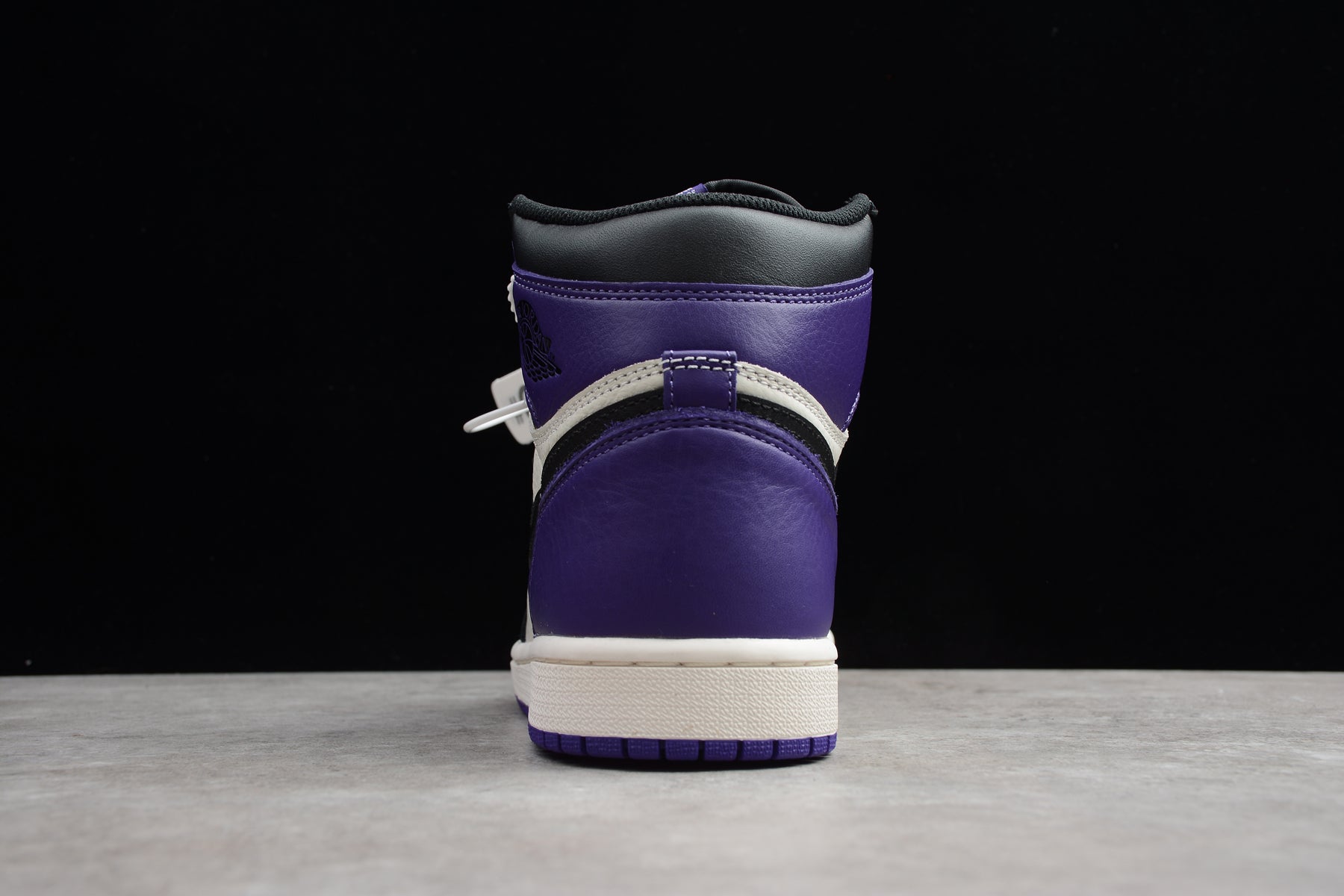 R40 CJ Jordan 1 High Top Purple, White & Black braveps