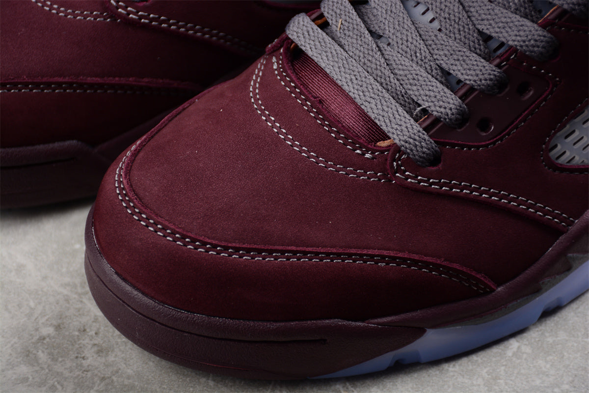 Pure original version of Air Jordan 5 "Burgundy" Shoes braveps