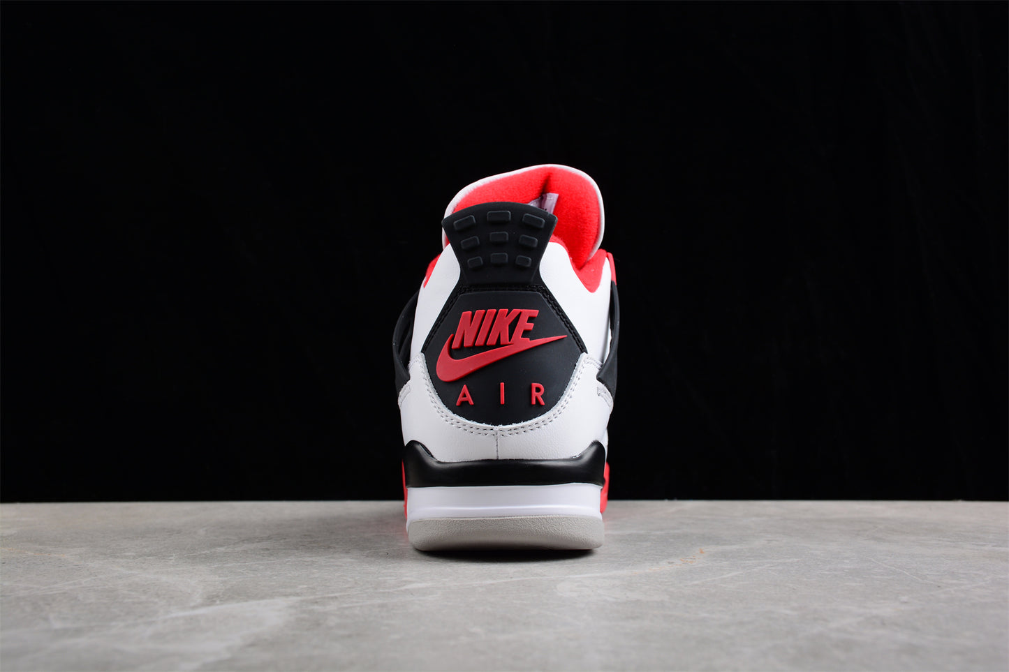 Version of Air Jordan 4 Retro "Fire Red" Shoes braveps