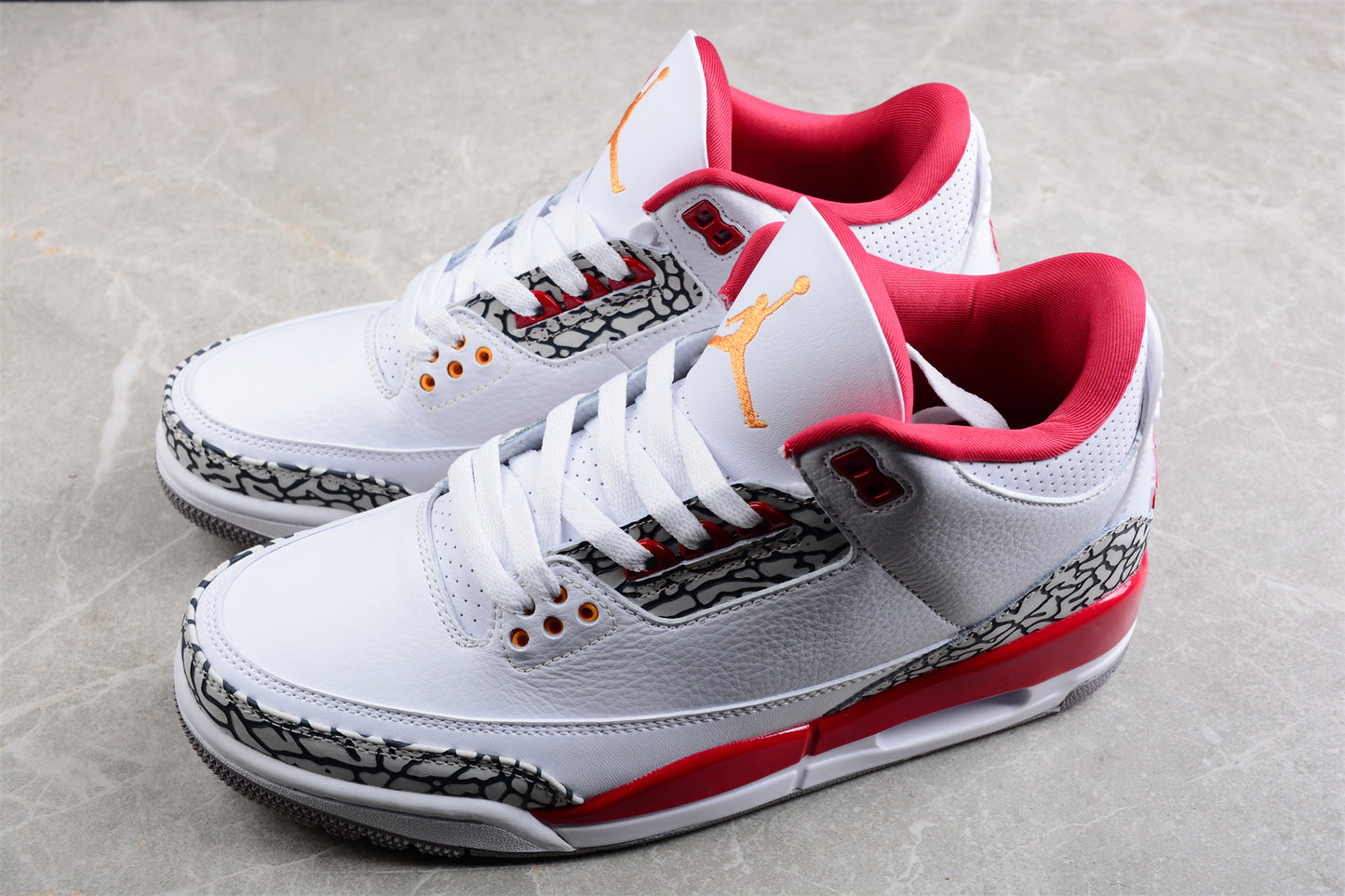 Foreign trade version of Air Jordan 3 Retro "Fire Red" Shoes braveps