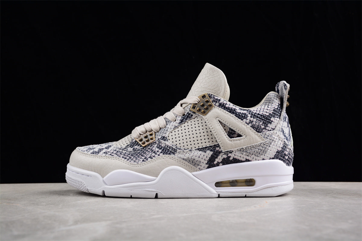 Air Jordan 4 Premium "Snakeskin" Shoes braveps