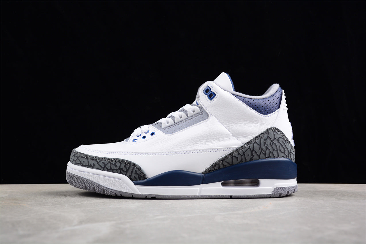 Air Jordan 3 Retro "Midnight Navy" Shoes braveps