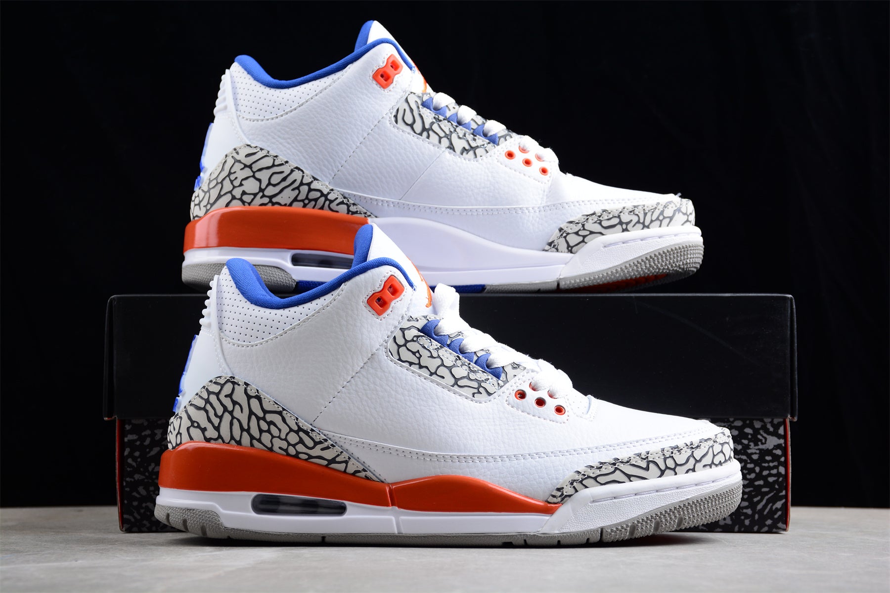 Foreign trade version of Air Jordan 3 Retro "Knicks" Shoes braveps