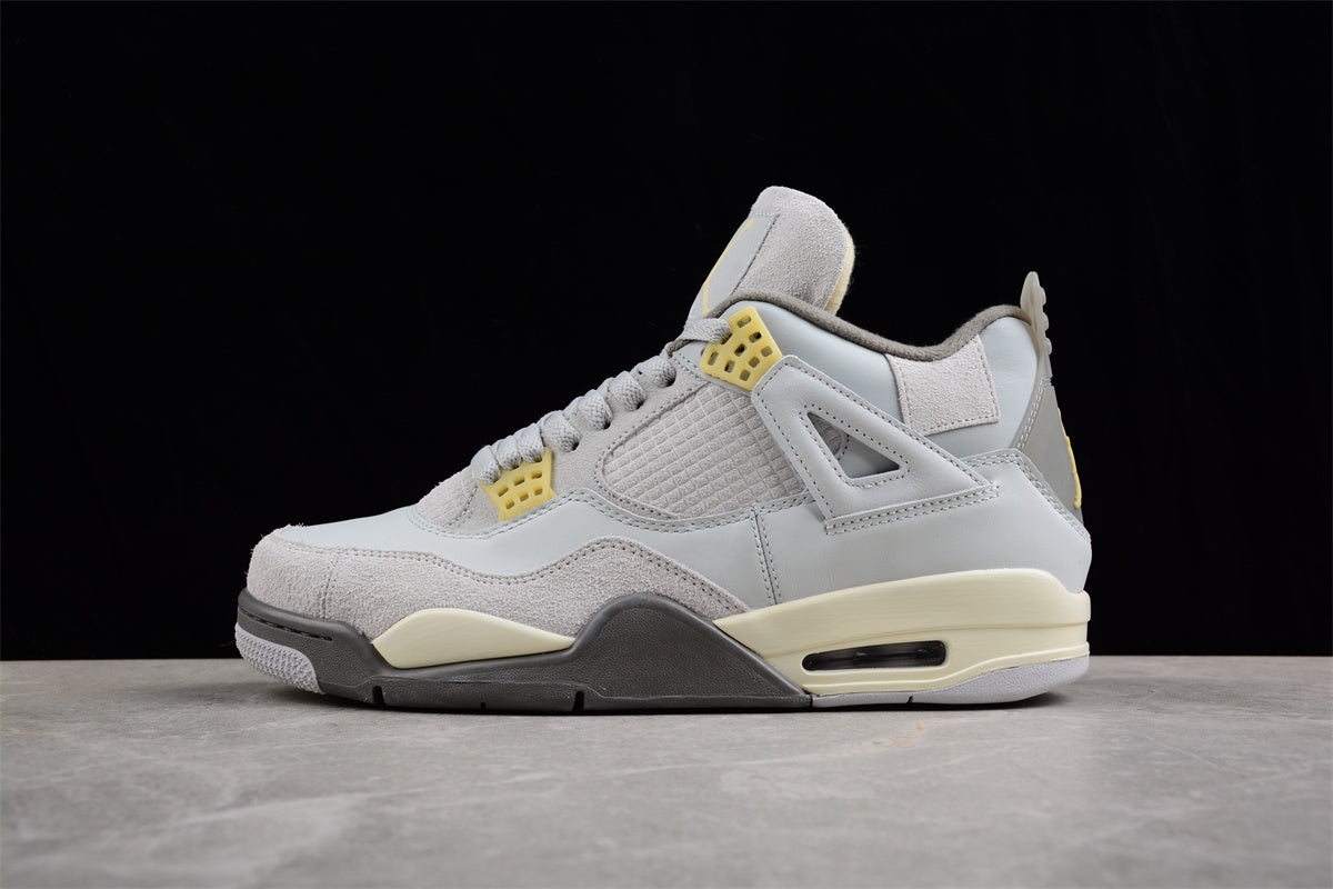 Air Jordan 4 Retro "Craft" Gray Shoes braveps