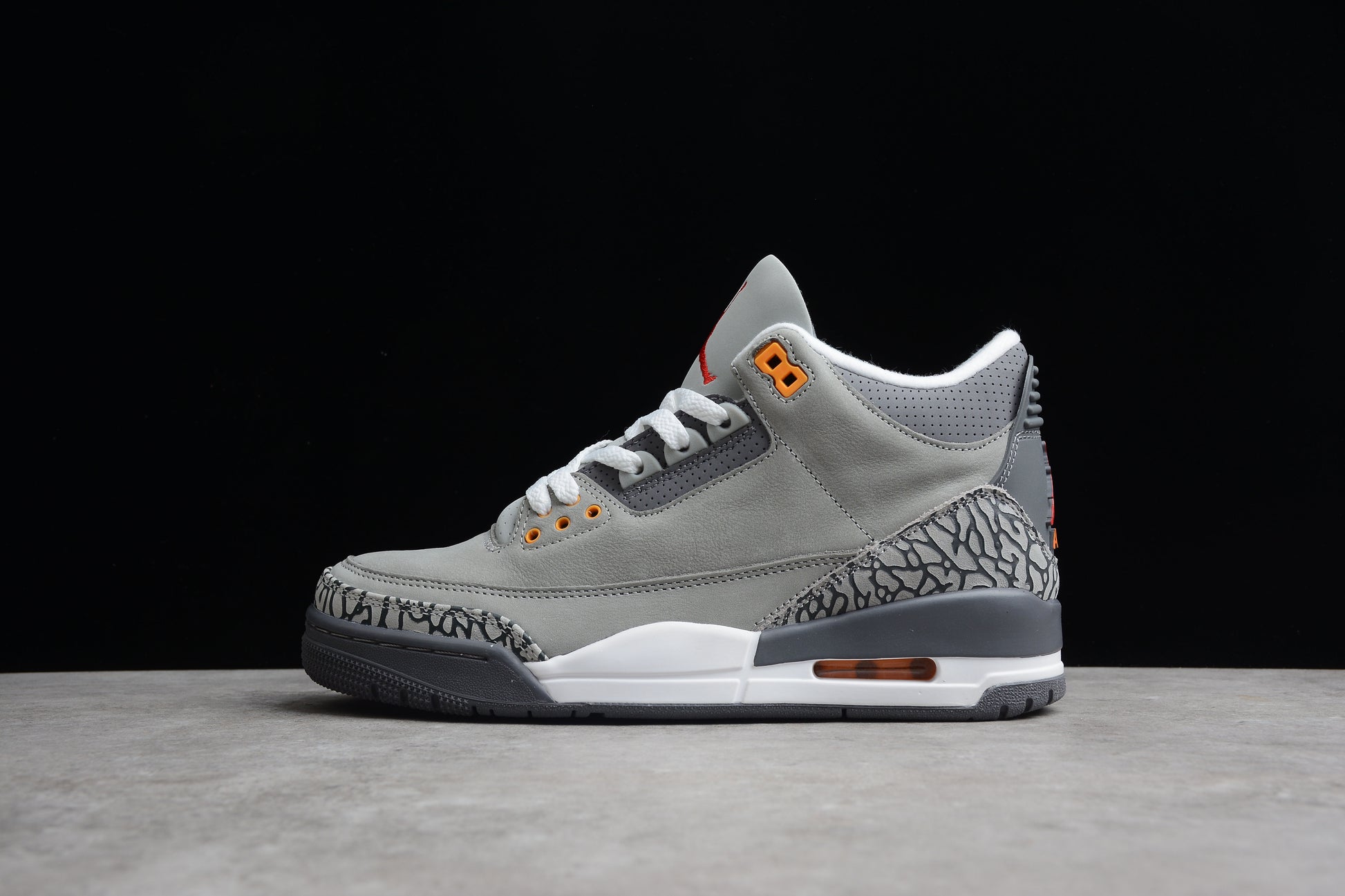 R38 Air Jordan 3 "Cool Grey" Grey Shoes braveps