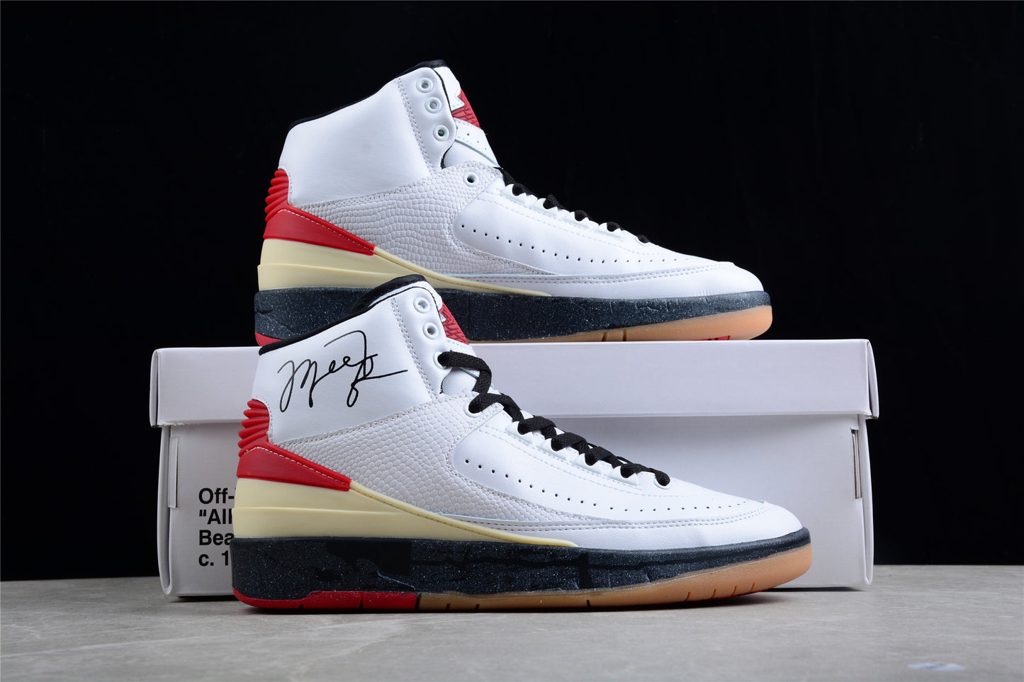 R38 OFF-WHITE x Air Jordan 2  braveps