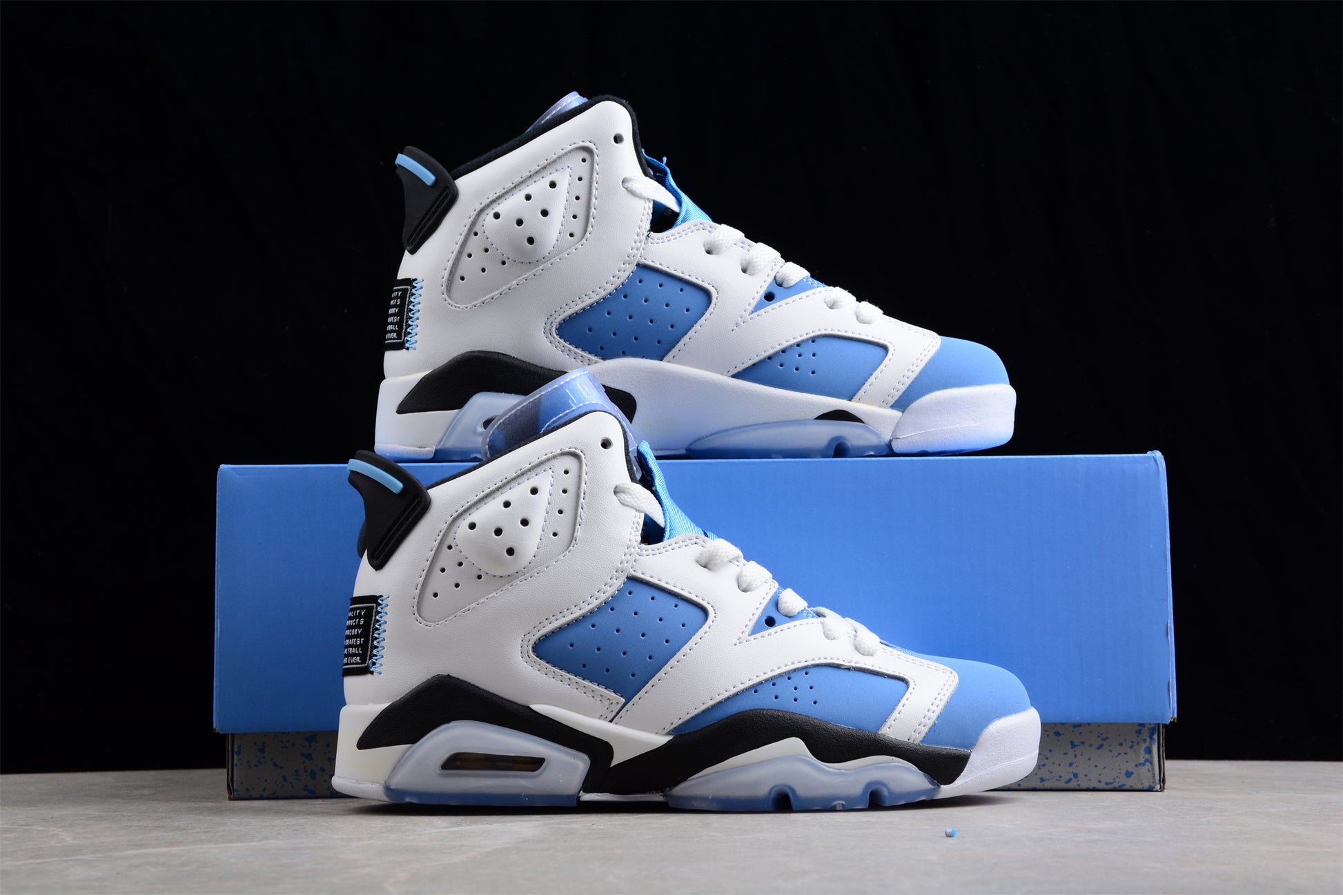 Air Jordan 6 University Blue Shoes braveps