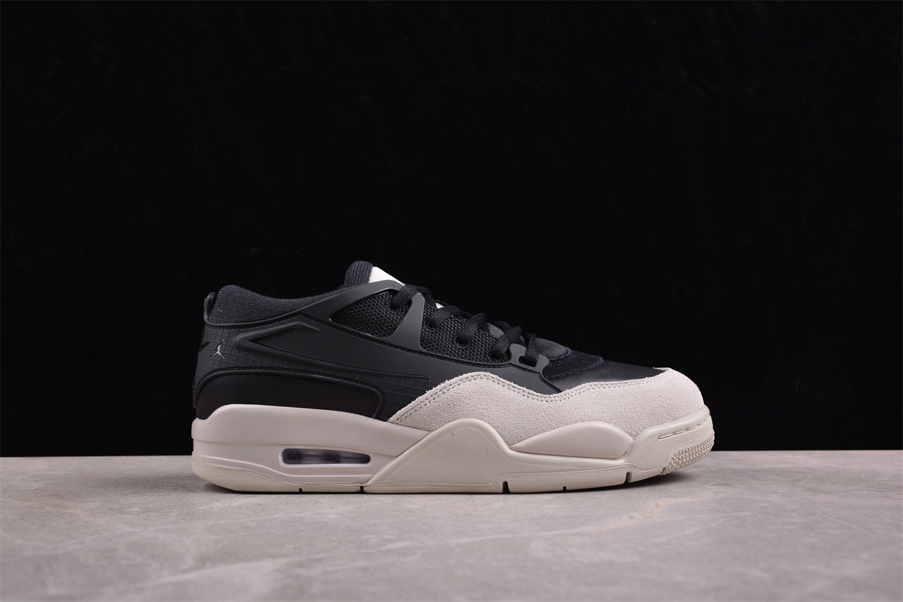 Air Jordan 4 "Remastered" Black and White Shoes braveps