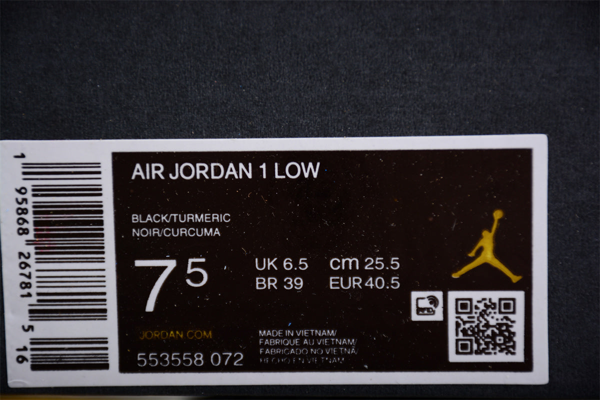 Air Jordan 1 Low OG "Yellow Ochre" AJ1 - 553558-072 braveps