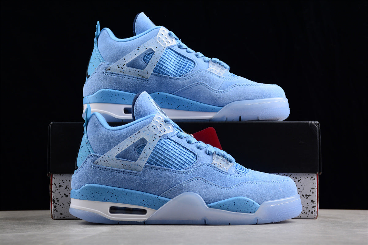 Air Jordan 4 Retro Blue Shoes braveps