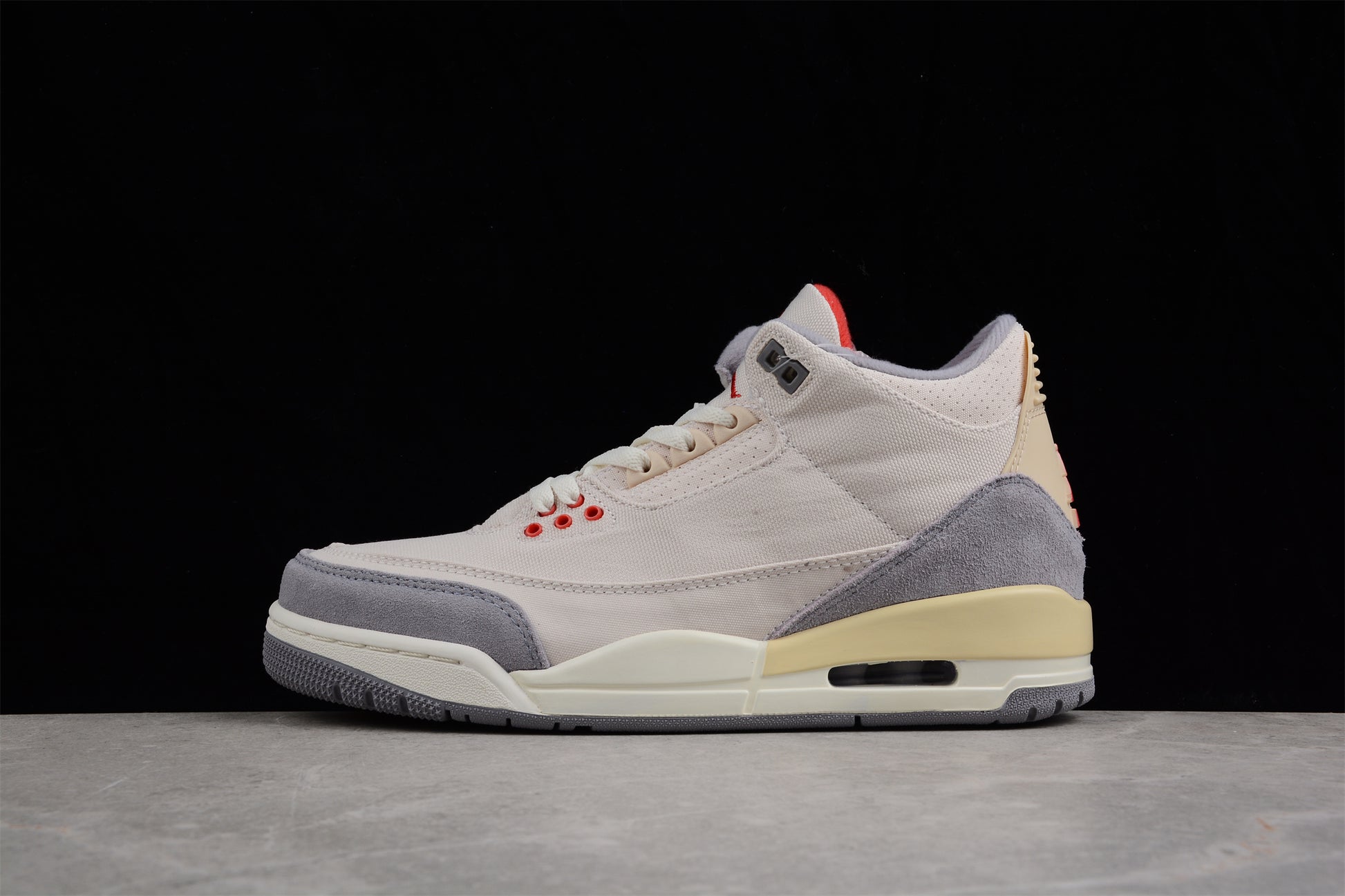 Air Jordan 3 "Muslin" 3 cement Gray Shoes braveps