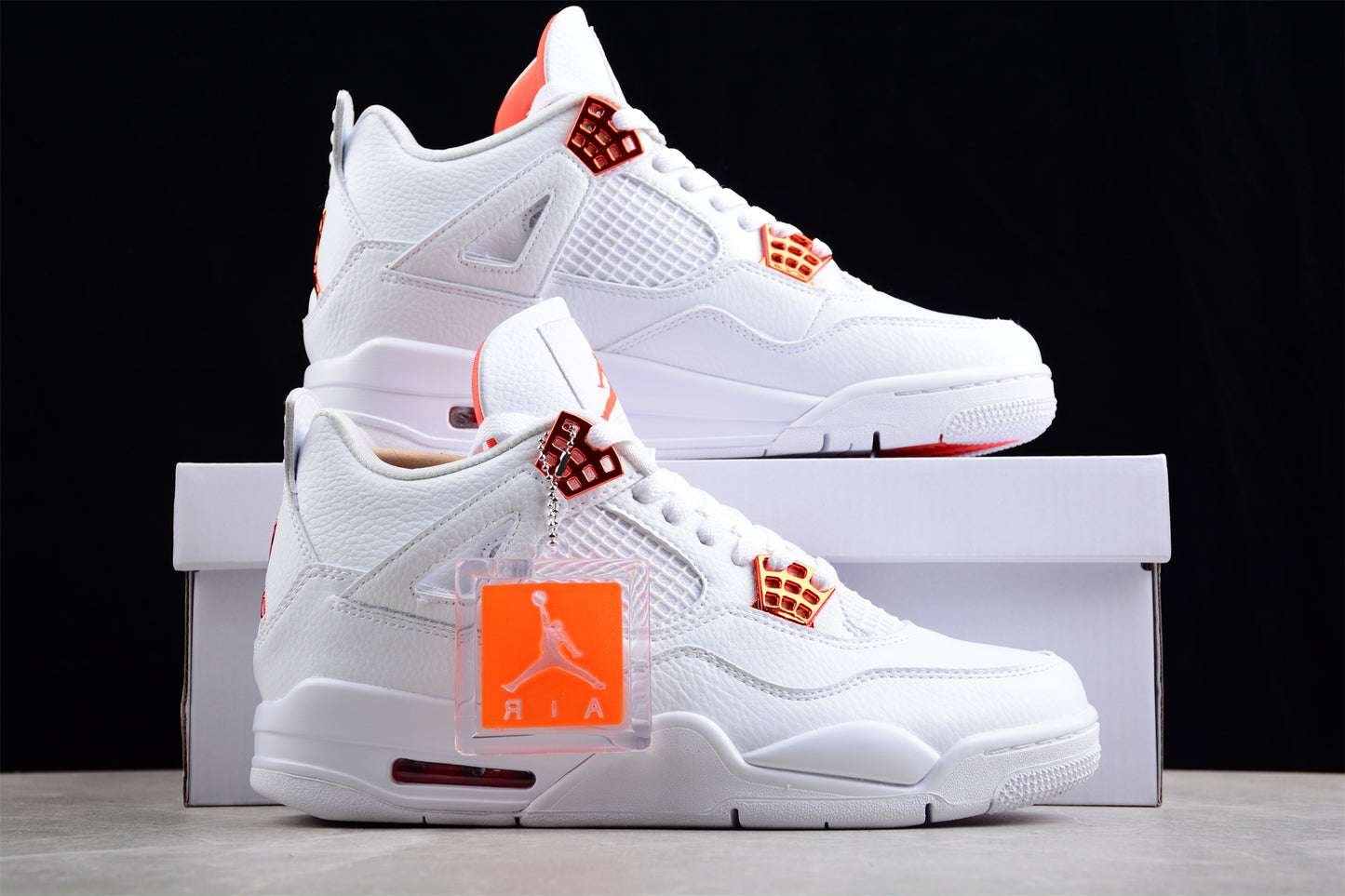 Value-for-money version of Air Jordan 4 "Red Metallic" Shoes braveps