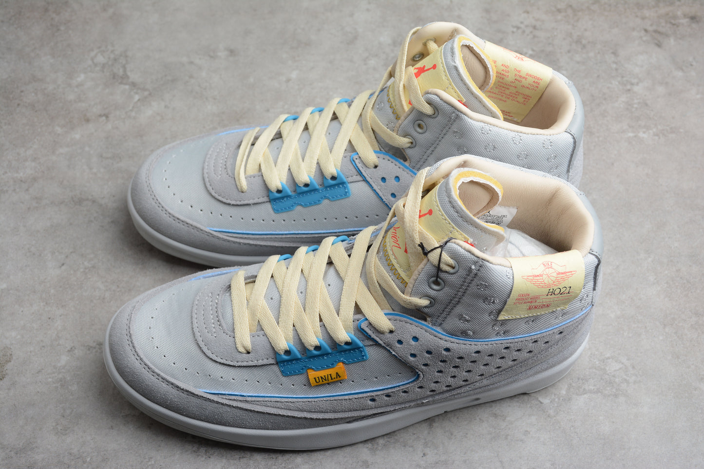 R50 Union LA x Air Jordan 2 "Grey Fog"  braveps