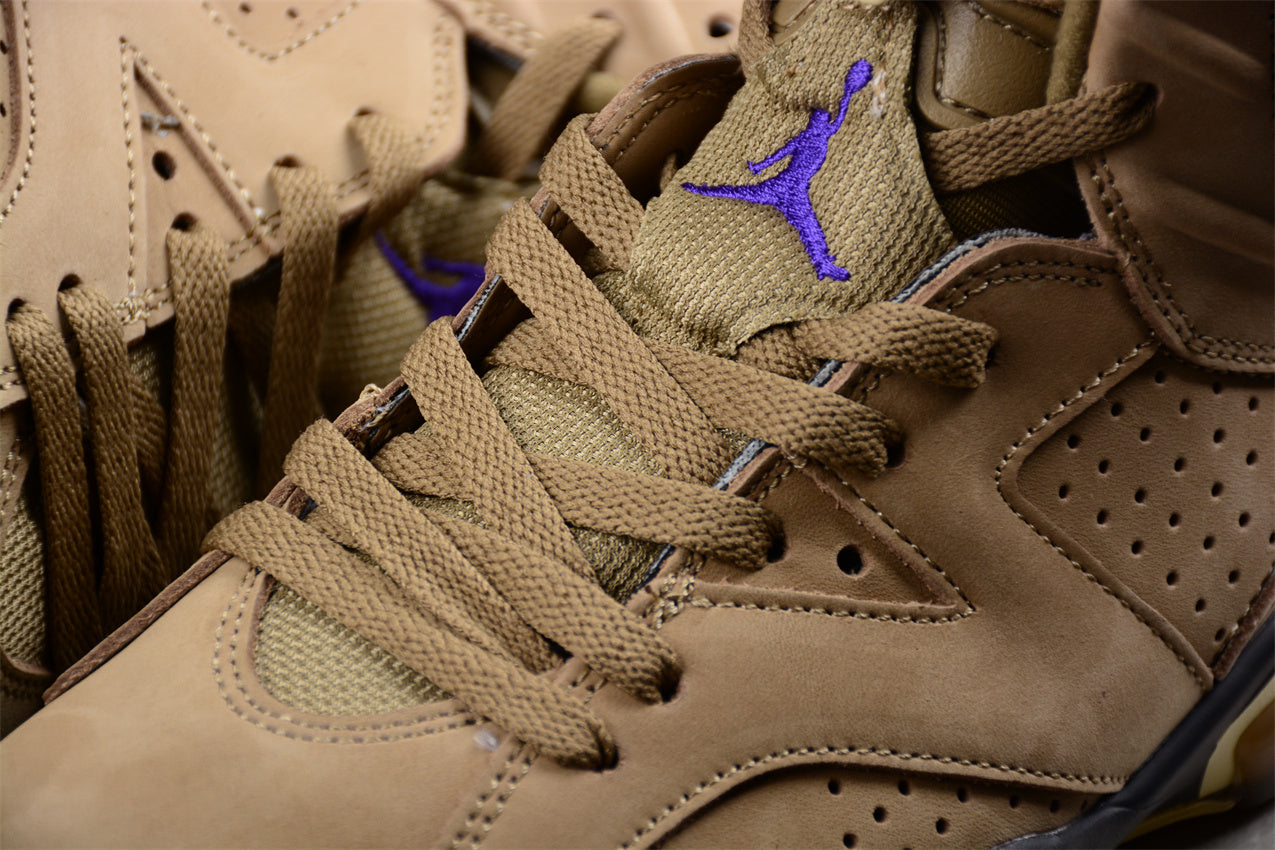 Air Jordan 6 Gore-Tex "Brown Kelp" Green  Shoes braveps