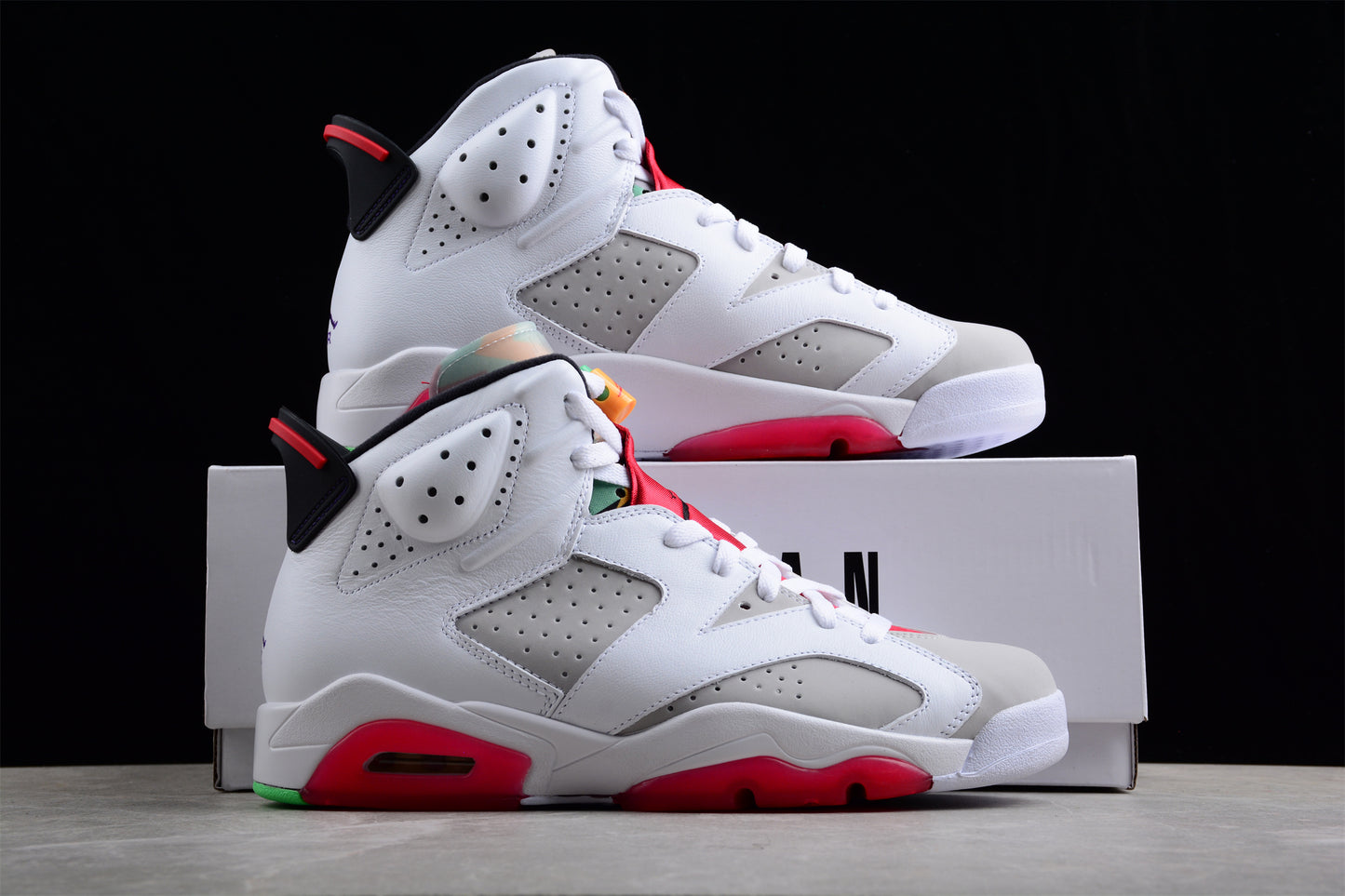 Pure original version Air Jordan 6 "Hare" Shoes braveps