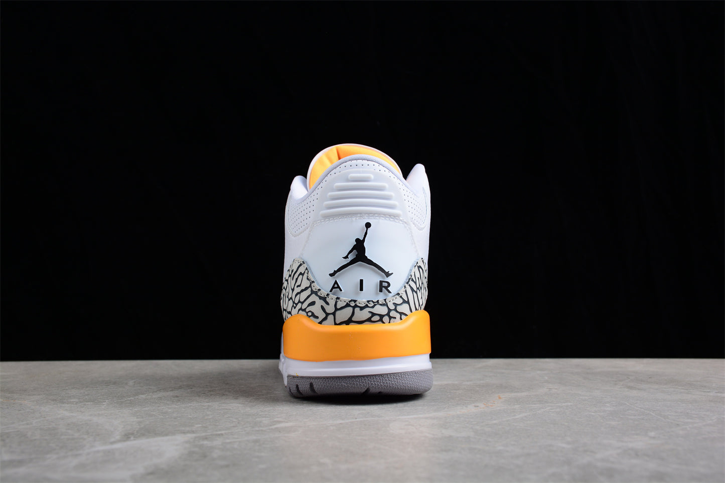 Air Jordan 3 Retro "Laser Orange" white, yellow, Shoes braveps