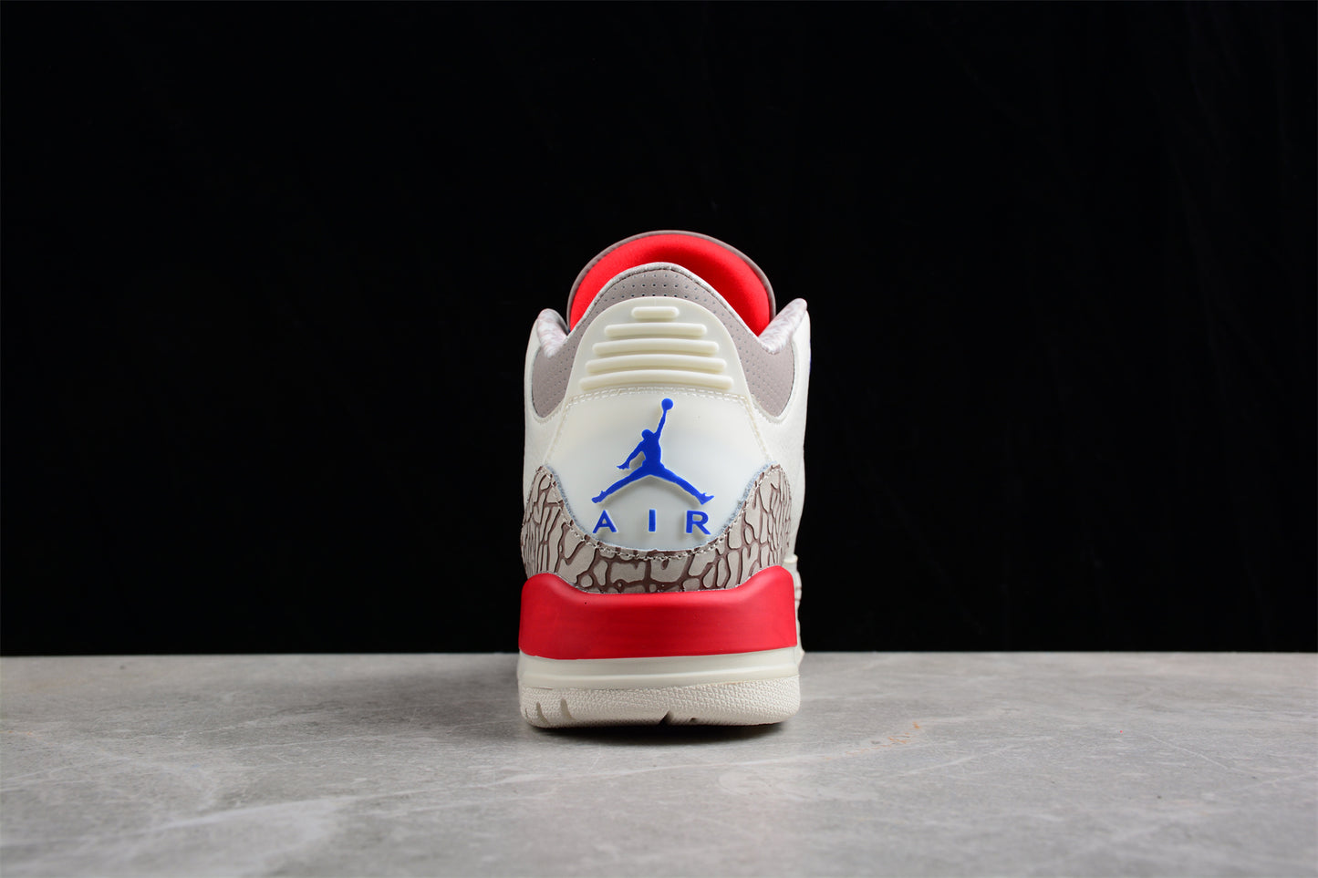 Air Jordan 3 Retro AJ3 Joe 3 White Red and Blue Shoes braveps