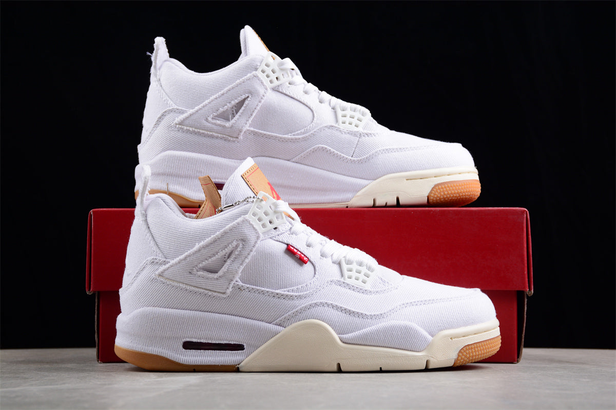 Levi's x Air Jordan 4 Denim Shoes braveps