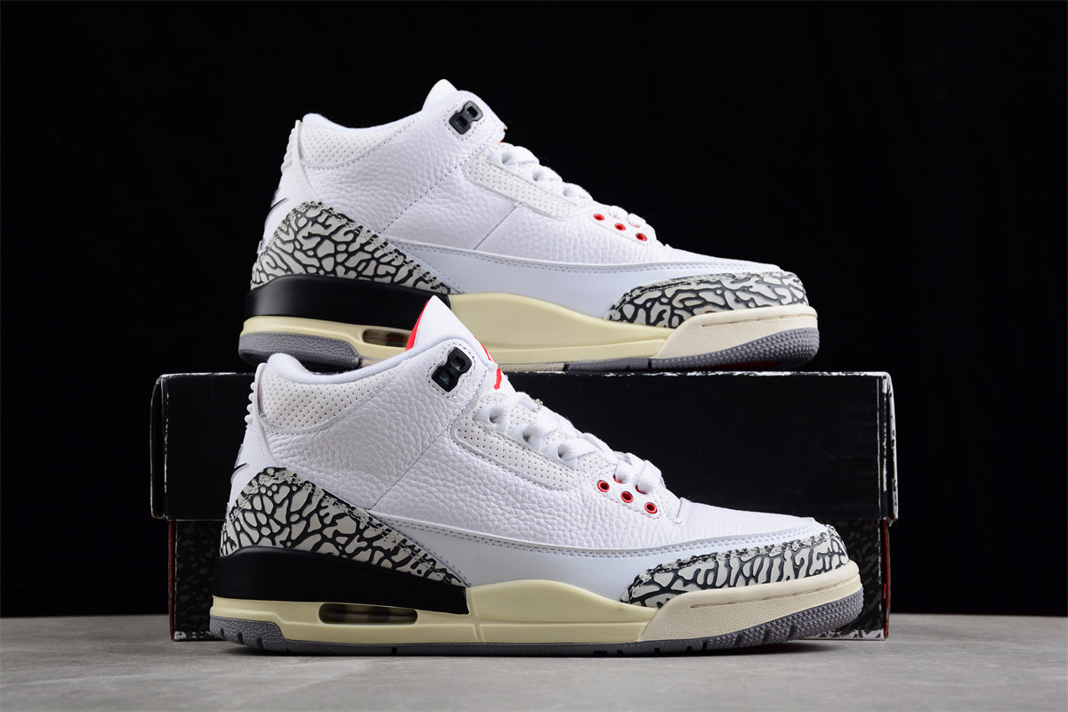 Air Jordan 3 "White Cement Reimagined" Shoes braveps