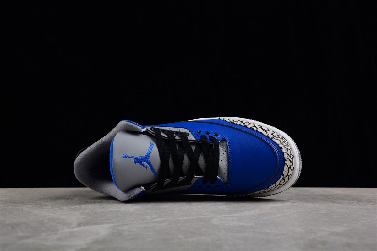 Foreign trade version of Air Jordan 3 "Varsity Royal" Shoes braveps