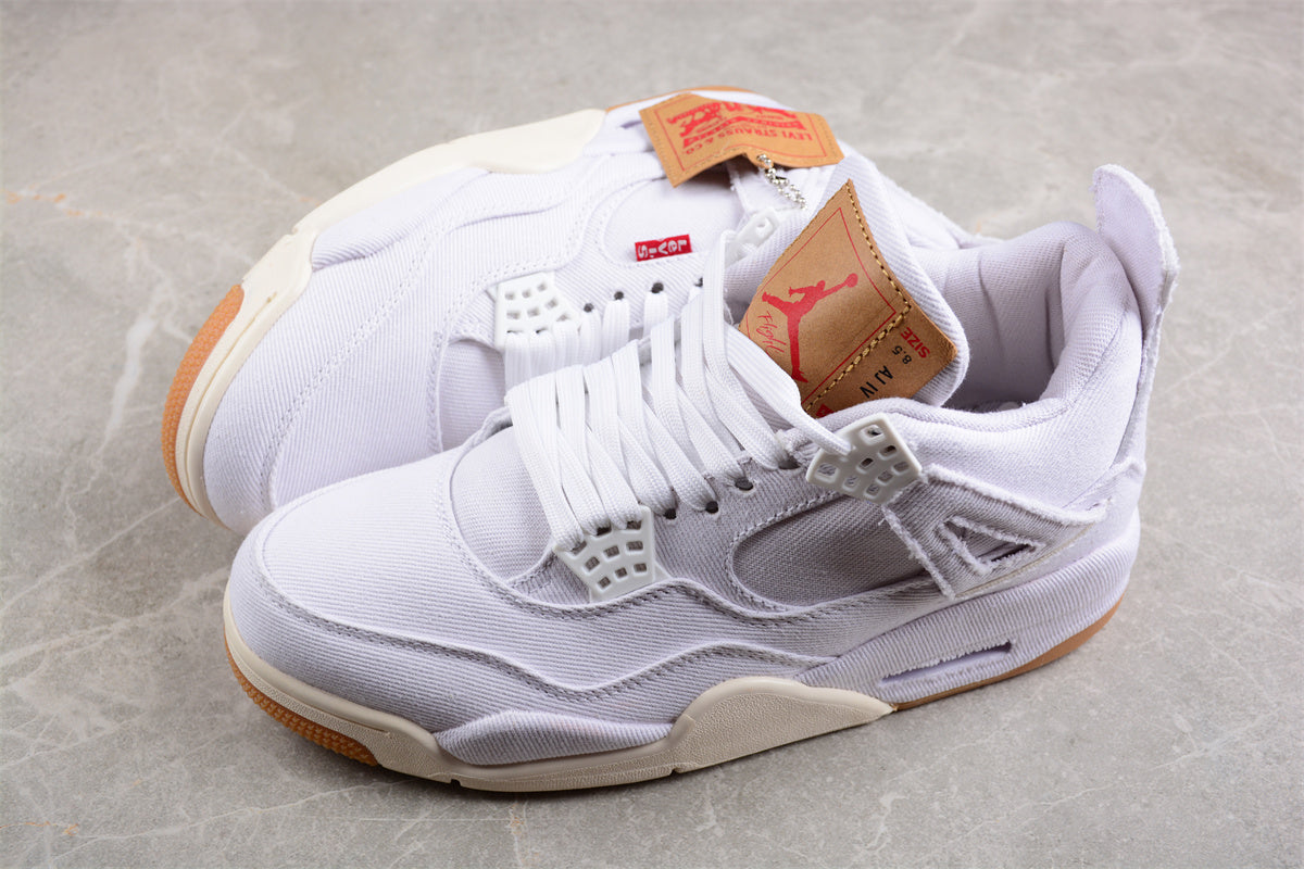 Levi's x Air Jordan 4 Denim Shoes braveps