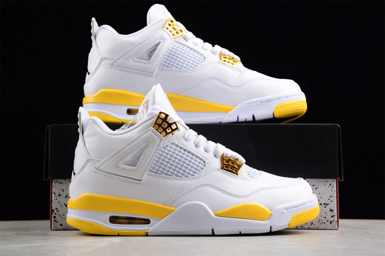 Air Jordan 4 WMNS "VividSulfur" Shoes braveps