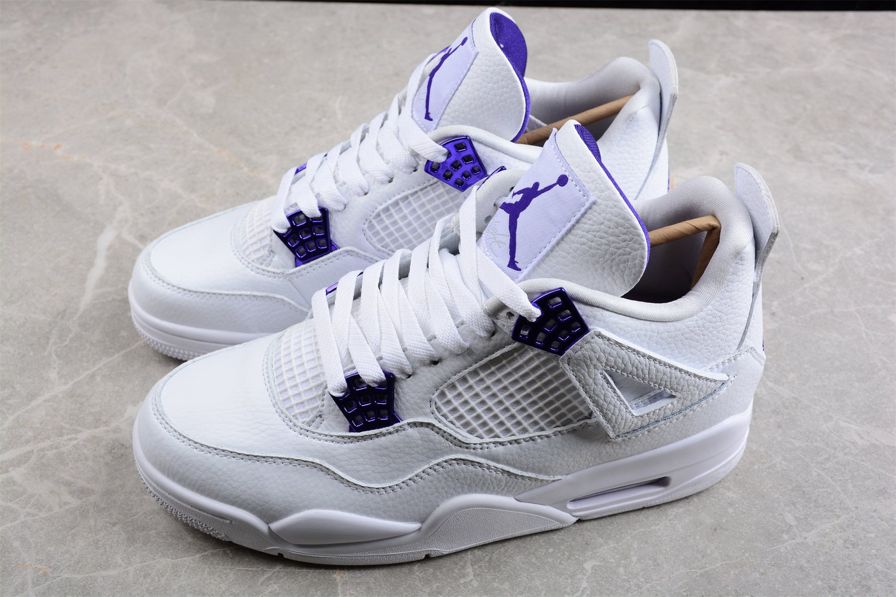 Cost-effective Air Jordan 4 "Court Purple" Shoes braveps