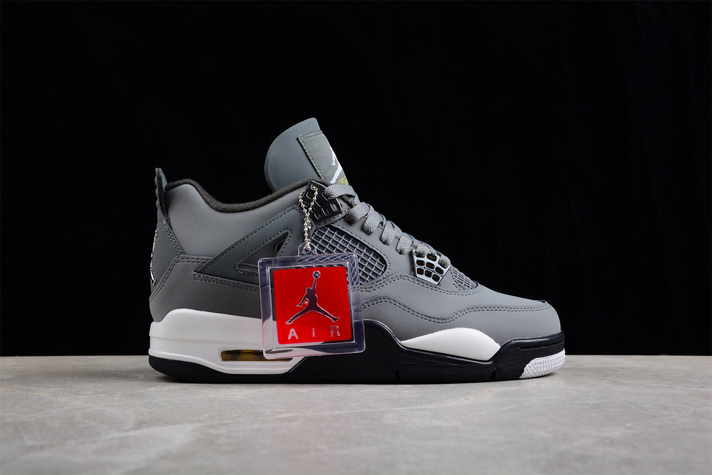 version of Air Jordan 4 Retro "Cool Grey" Shoes braveps