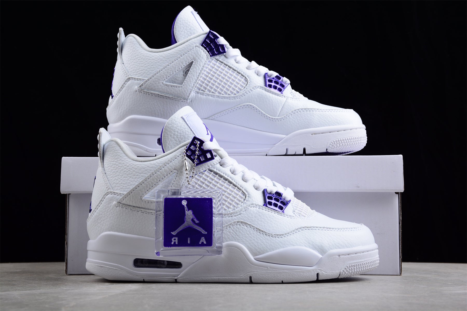 Cost-effective Air Jordan 4 "Court Purple" Shoes braveps