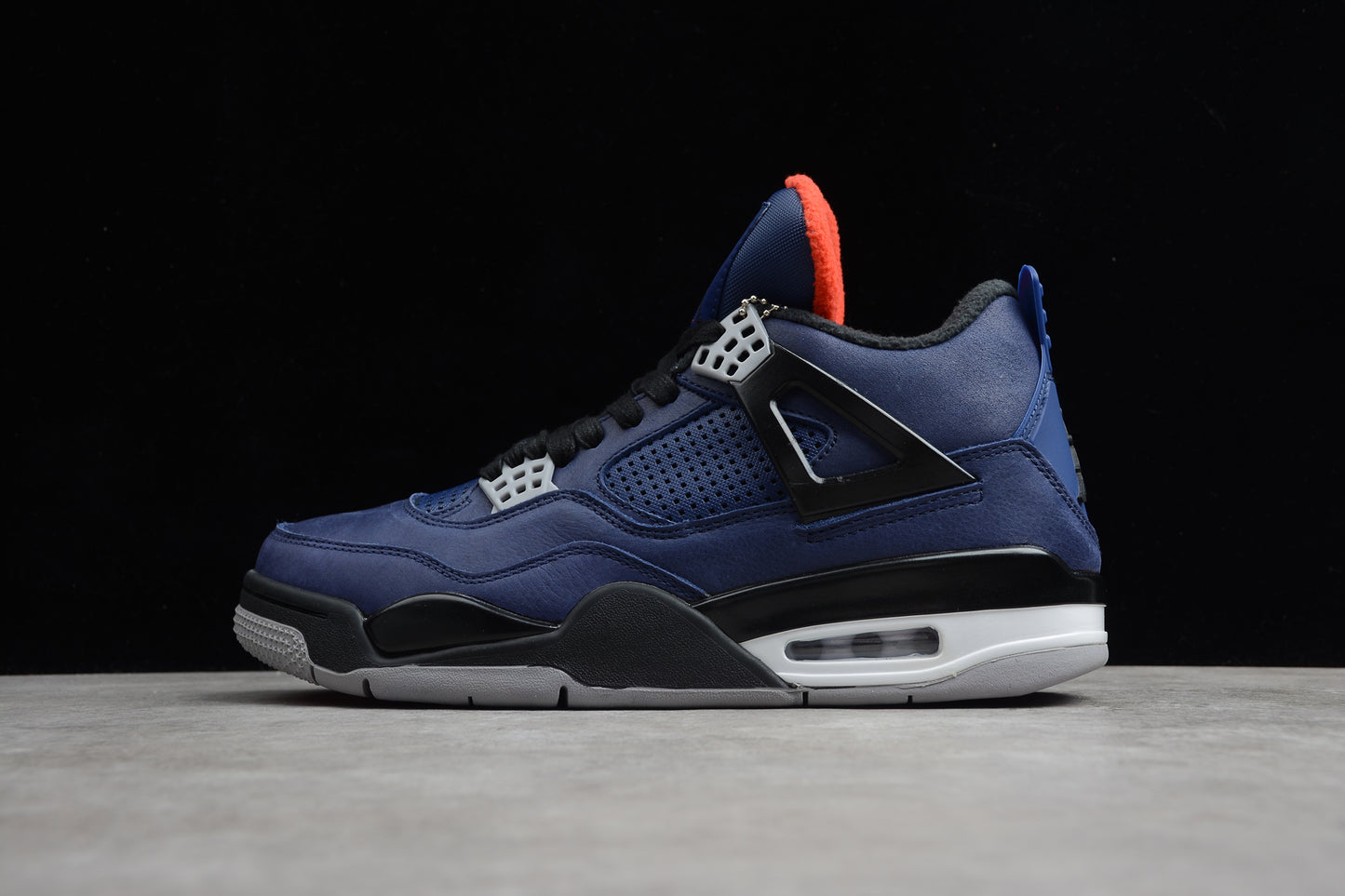 R38 Air Jordan 4 Dark Blue Shoes braveps