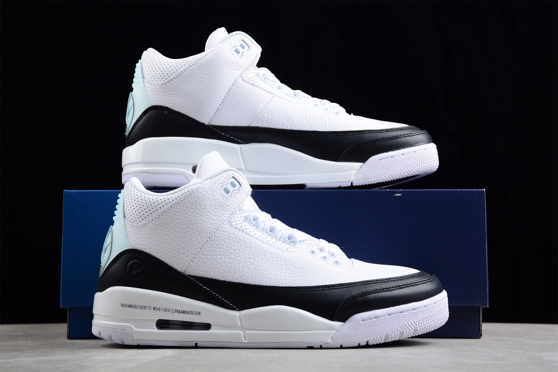 Fragment Design x Air Jordan 3 Lightning  Shoes braveps