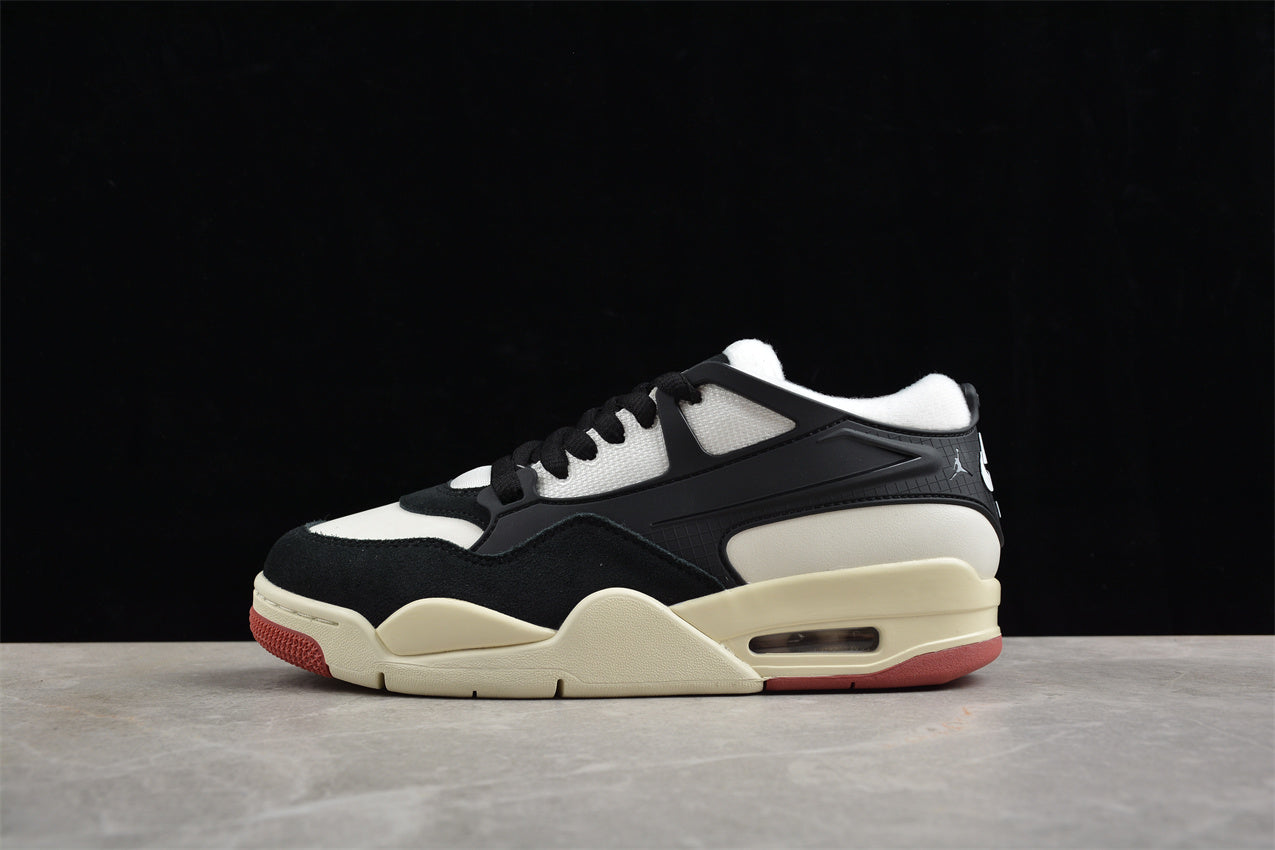 Air Jordan 4 "Remastered" Black and White Shoes braveps