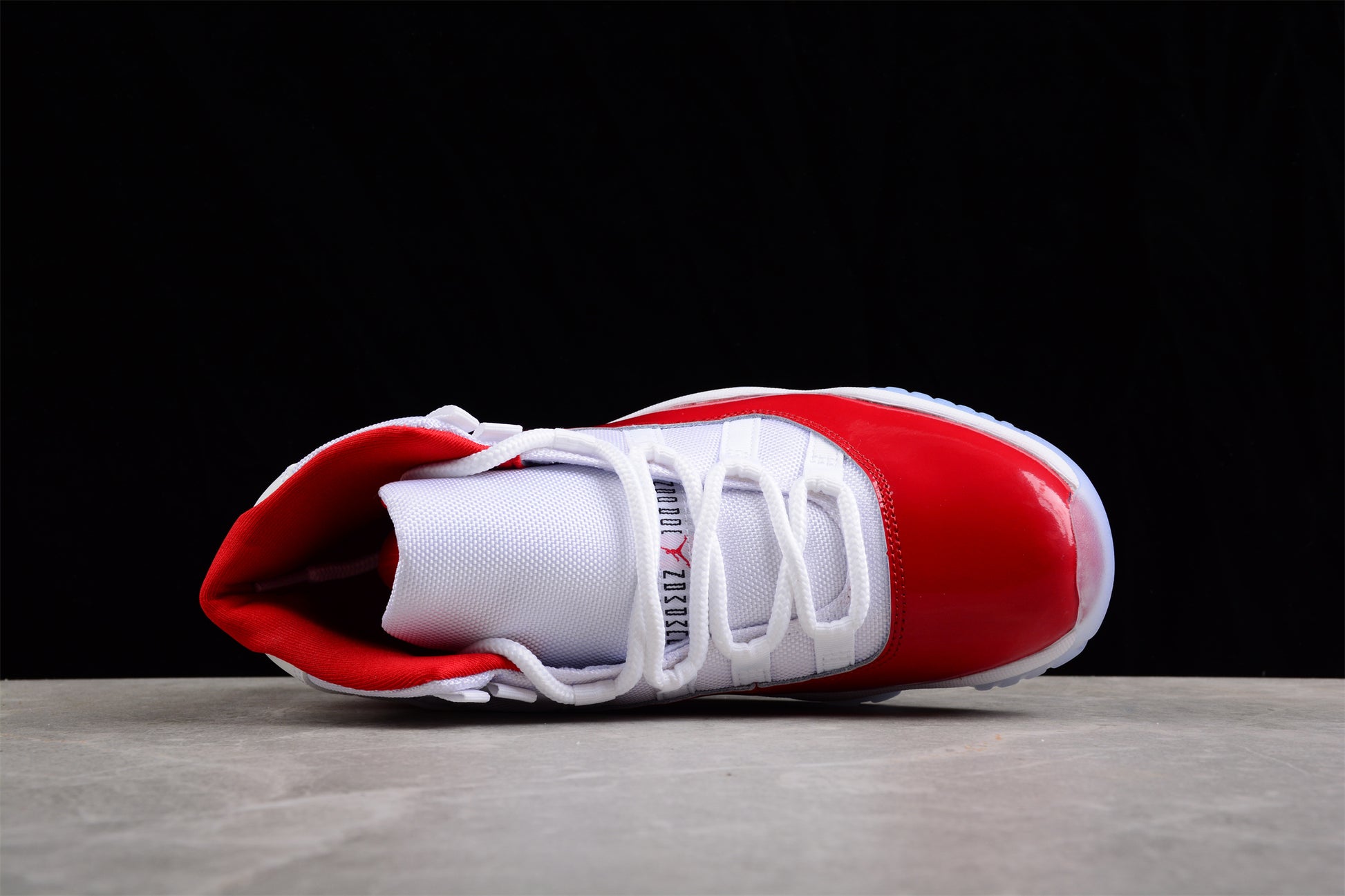 Air Jordan 11 "Cherry" White and Red Shoes braveps