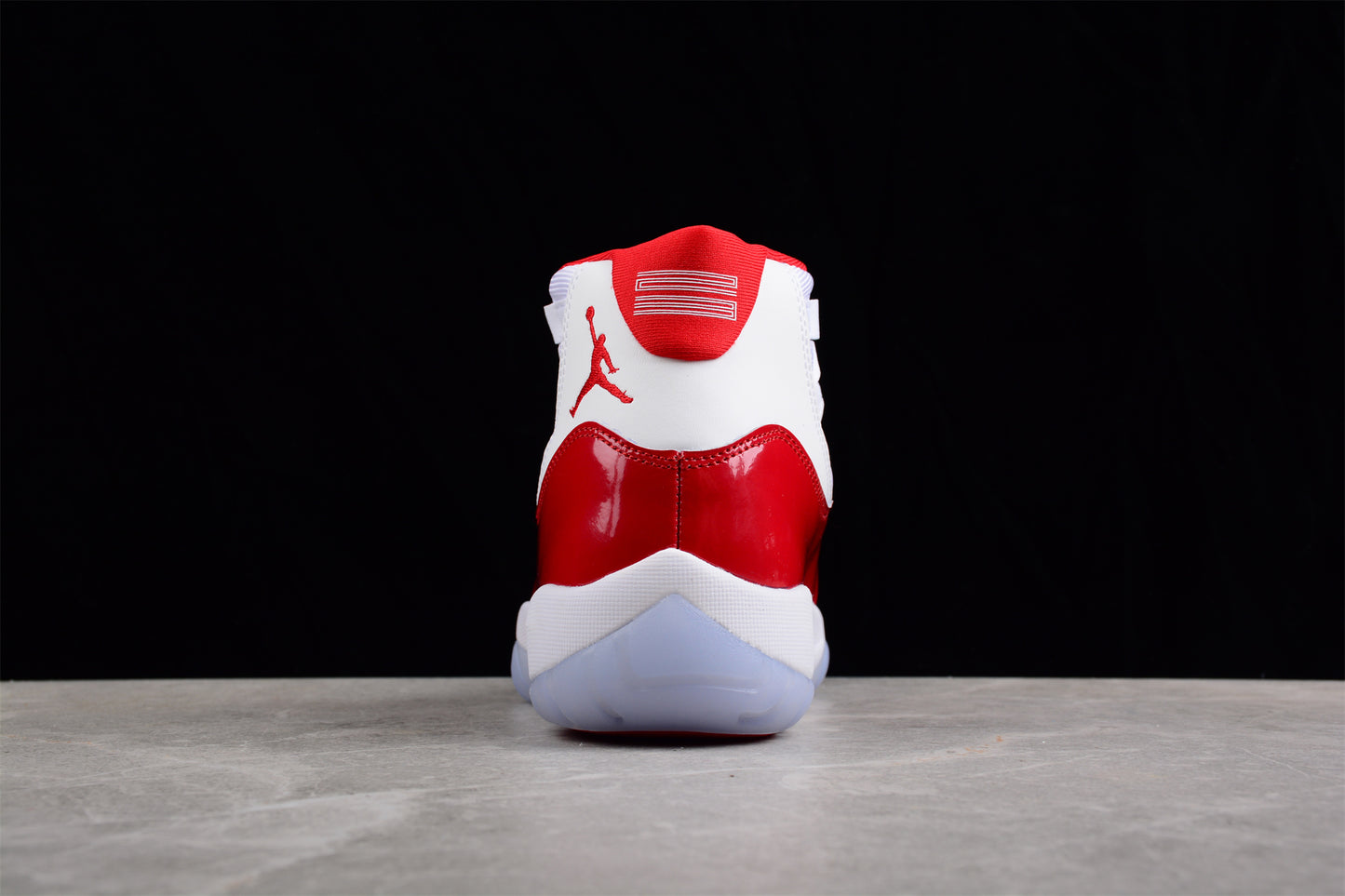 Air Jordan 11 "Cherry" White and Red Shoes braveps