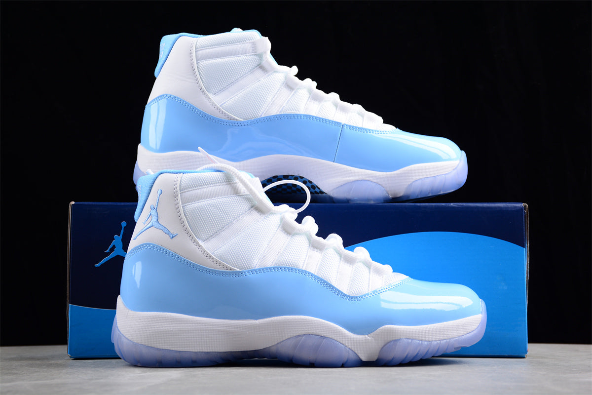 Air Jordan 11 High Retro Magnolia White Blue  Sneaker braveps