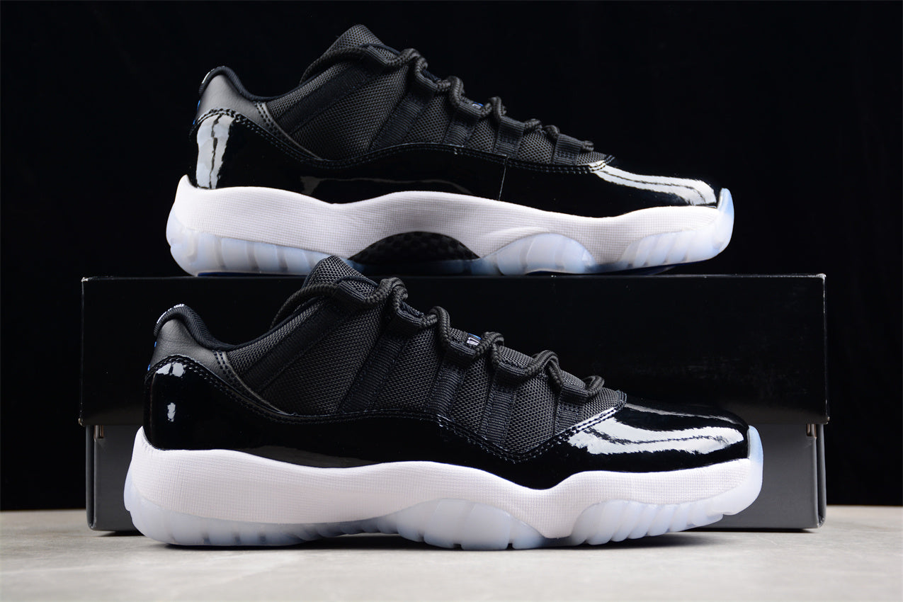 Air Jordan 11 Low "Space Jam" Black Shoes braveps