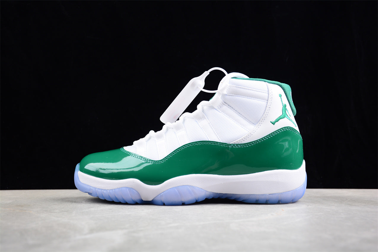 Air Jordan 11 Retro "White And Green" Shoes braveps