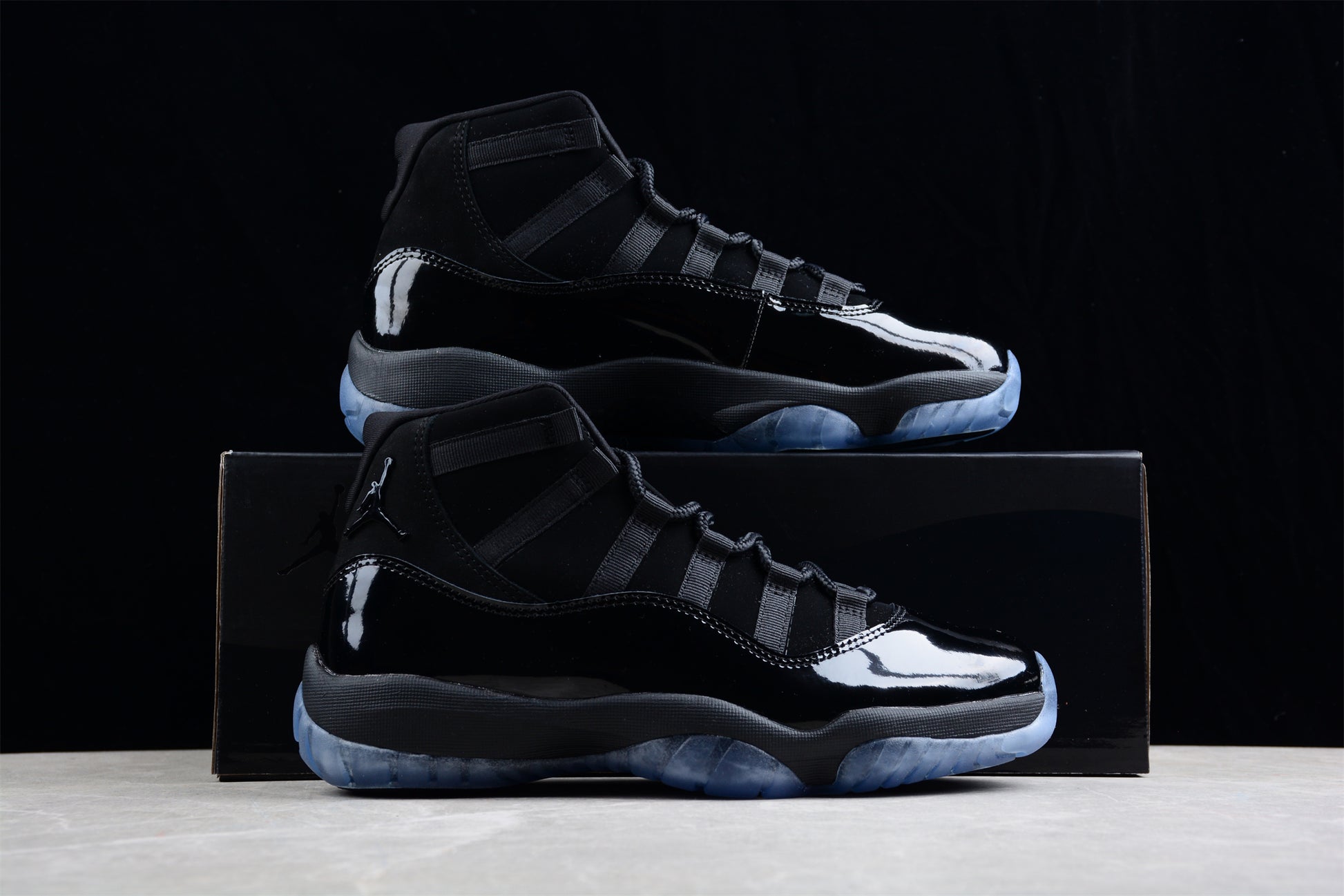 Air Jordan 11“Cap and Gown” Black Gamma Shoes braveps