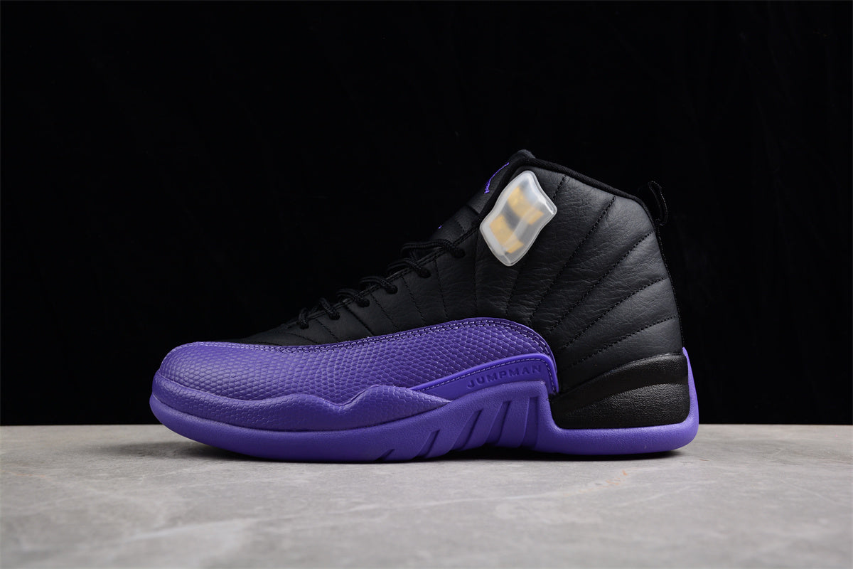 Air Jordan 12 Black "Field Purple" Shoes braveps