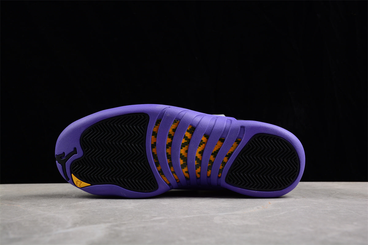 Air Jordan 12 Black "Field Purple" Shoes braveps