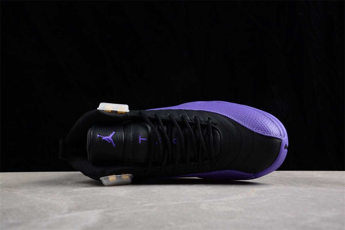 Air Jordan 12 Black "Field Purple" Shoes braveps