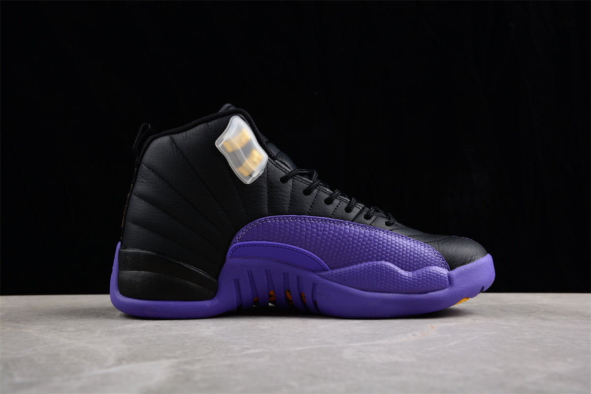 Air Jordan 12 Black "Field Purple" Shoes braveps