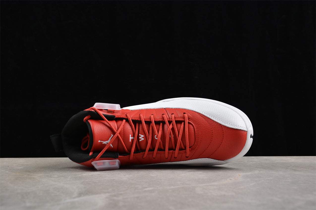 Air Jordan 12  White "Gym Red" braveps