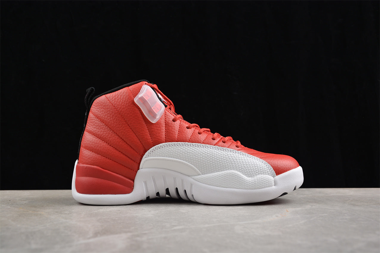 Air Jordan 12  White "Gym Red" braveps